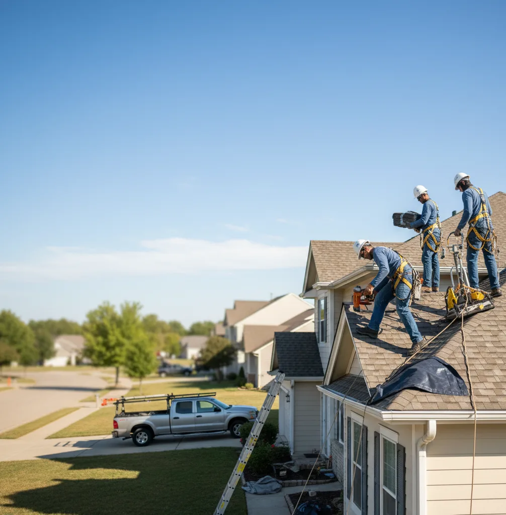 Roof Repair in Ralls